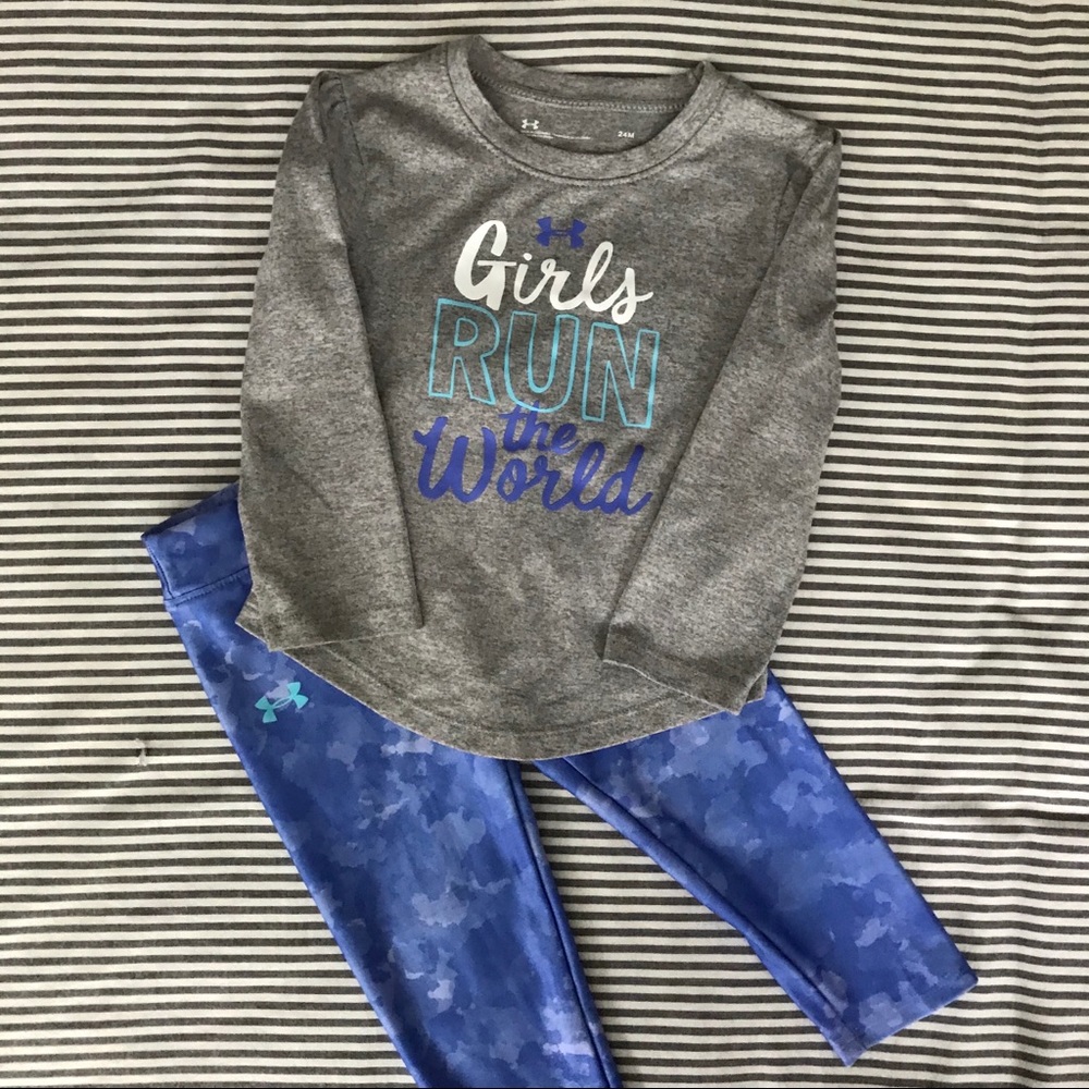 Under Armour Toddler Girl Play Outfit